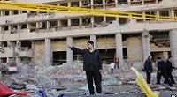  blast site Egyptian police headquarters downtown Cairo Egypt Friday Jan 24 2014 