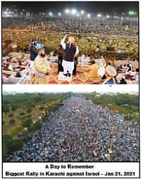  Biggest rally in the history of Karachi 